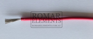 1.5mm  Silicon Lead - RED