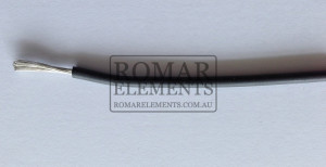 4mm Silicon Lead - BLACK