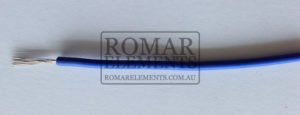 4mm Silicon Lead - BLUE