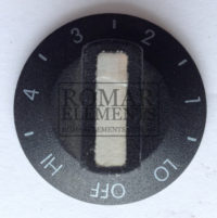 Low-Med-High Control Knob