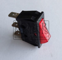 Rocker Switch Single - Red